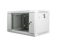 Lanberg Wisząca 19" 6U 600x450mm jednosekcyjna (szara) - 455388 - zdjęcie 5